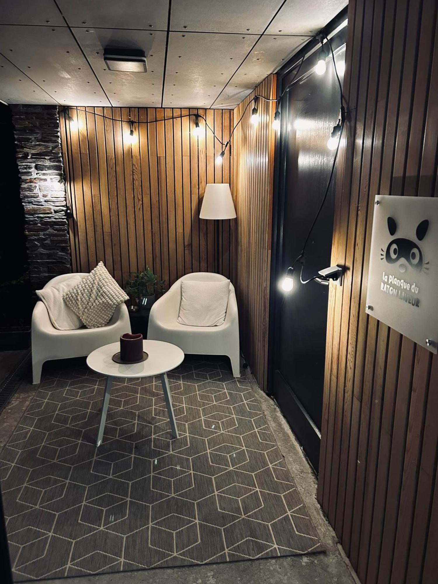La Planque Du Raton Laveur Aparthotel Lierneux Exterior foto